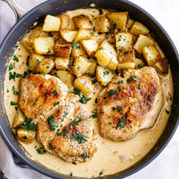 Frozen Free-Range Chicken Supreme (Bone-in, skin on with wing) 1kg