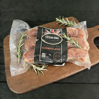 Frozen British Cumberland Pork Sausages 500g