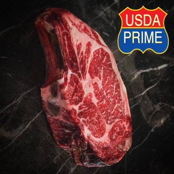 45日乾式熟成美國農業部(USDA)認證優質有骨肉眼牛扒