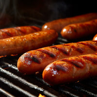 Frozen Smoked Beef Hot Dogs 1kg
