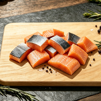 Frozen Norwegian Salmon Pieces - 1kg/5kg