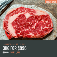 Chilled Rangers Station Wagyu M3-4 Ribeye 3kg