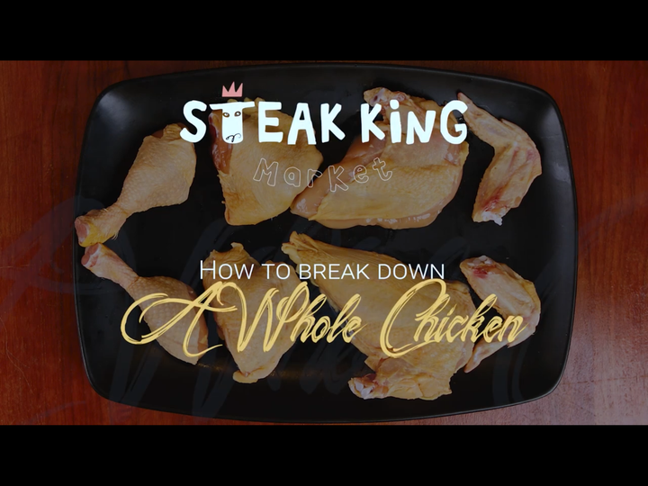How to break down a whole chicken 如何斬全雞