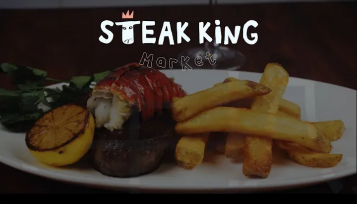 STEAK KING - Surf N Turf: Steak and Lobster Tail海陸雙饗: 牛扒與龍蝦尾