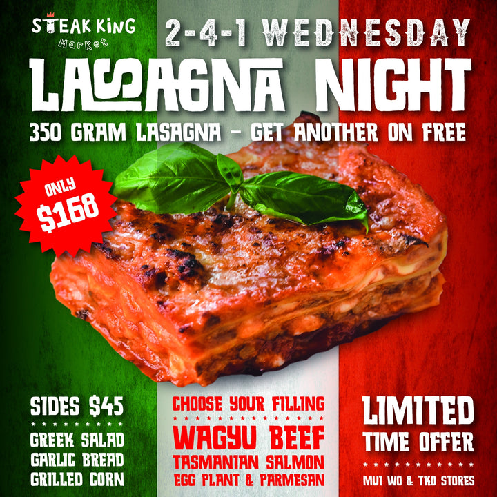 Steak King Lasagna Wednesday Lantau Tseung Kwan O Mui Wo