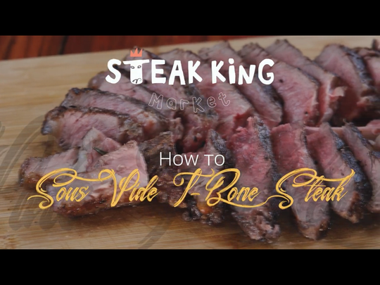 Steak King - How to sous vide T-Bone Steak 醃製T骨牛排