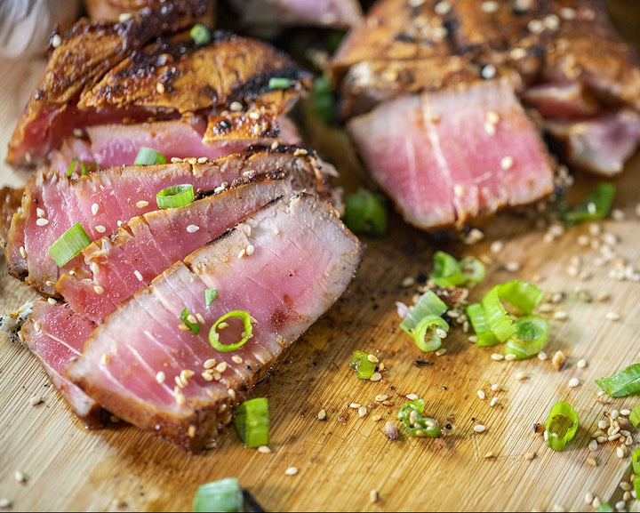 Seared Yellow Fin Tuna Steak