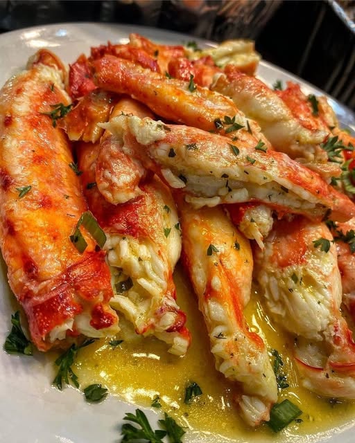 Baked King Crab Legs To Die For