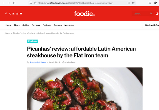 02nd June 2025 - FOODIE Magazine: 