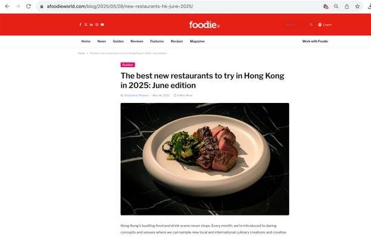 28th May 2025 - FOODIE Magazine 