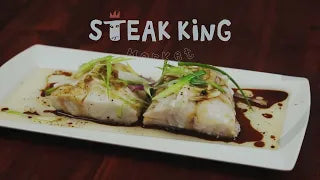 Steak King - Steamed Ginger & Soy Red Grouper 中式蒸紅石斑