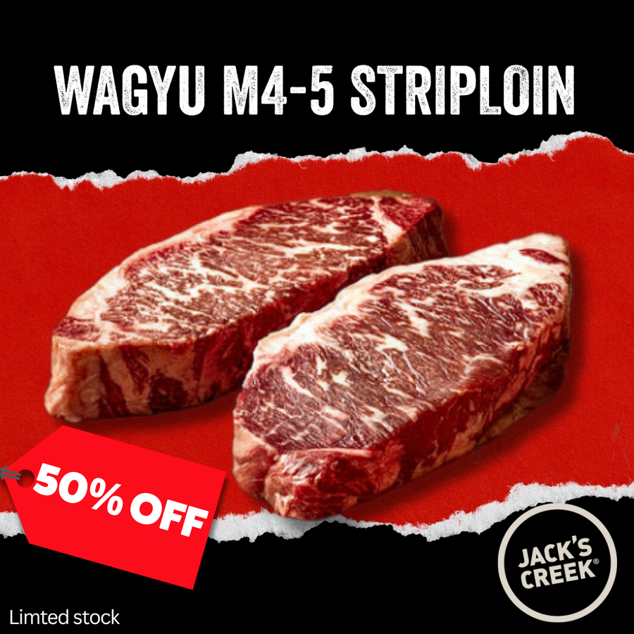 【半價】冰鮮M4-5和牛西冷扒