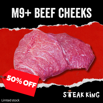 【半價】急凍M9和牛面頰1.4公斤