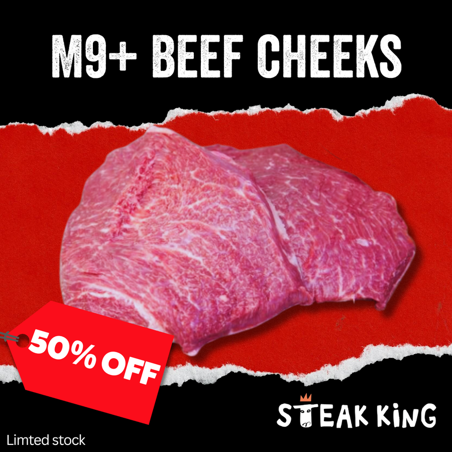 【半價】急凍M9和牛面頰1.4公斤