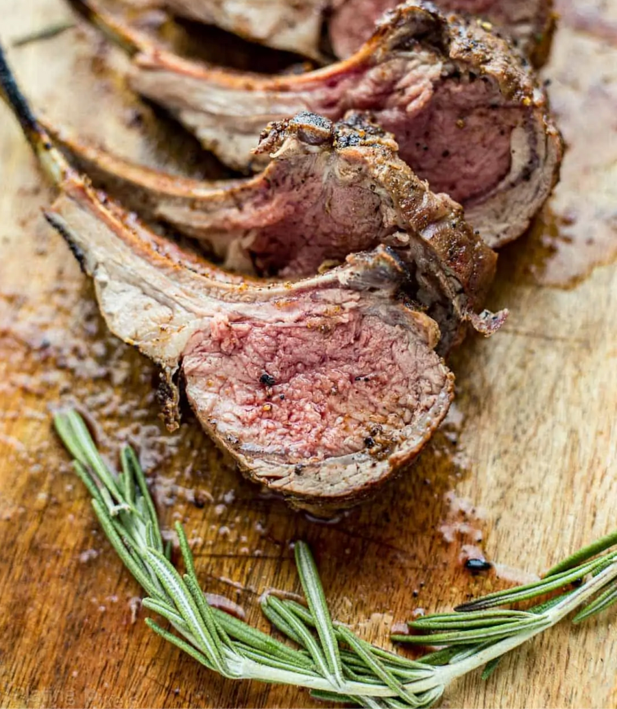 50% Off - Frozen Lamb Rack (Cap-on) 1.2kg x 2 (ME18)