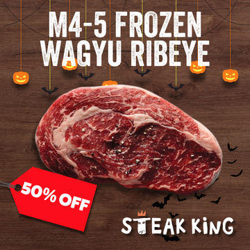 【半價】急凍M4-5和牛肉眼扒4件250克