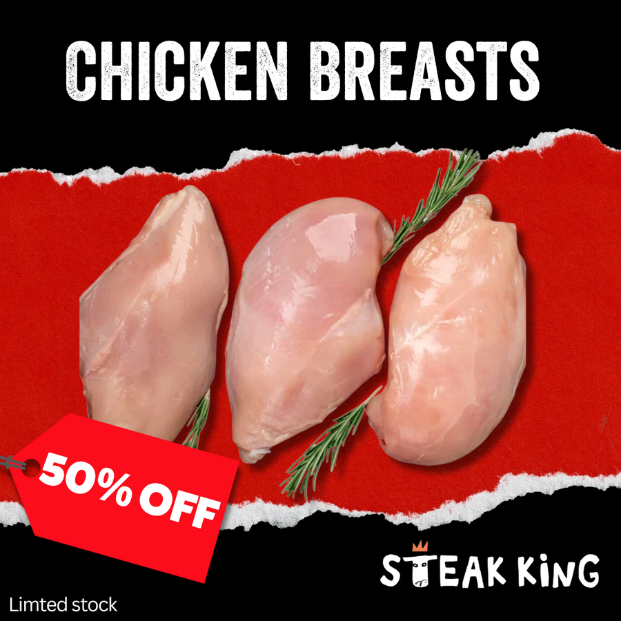 【半價】急凍澳洲穀倉飼養雞胸肉1公斤