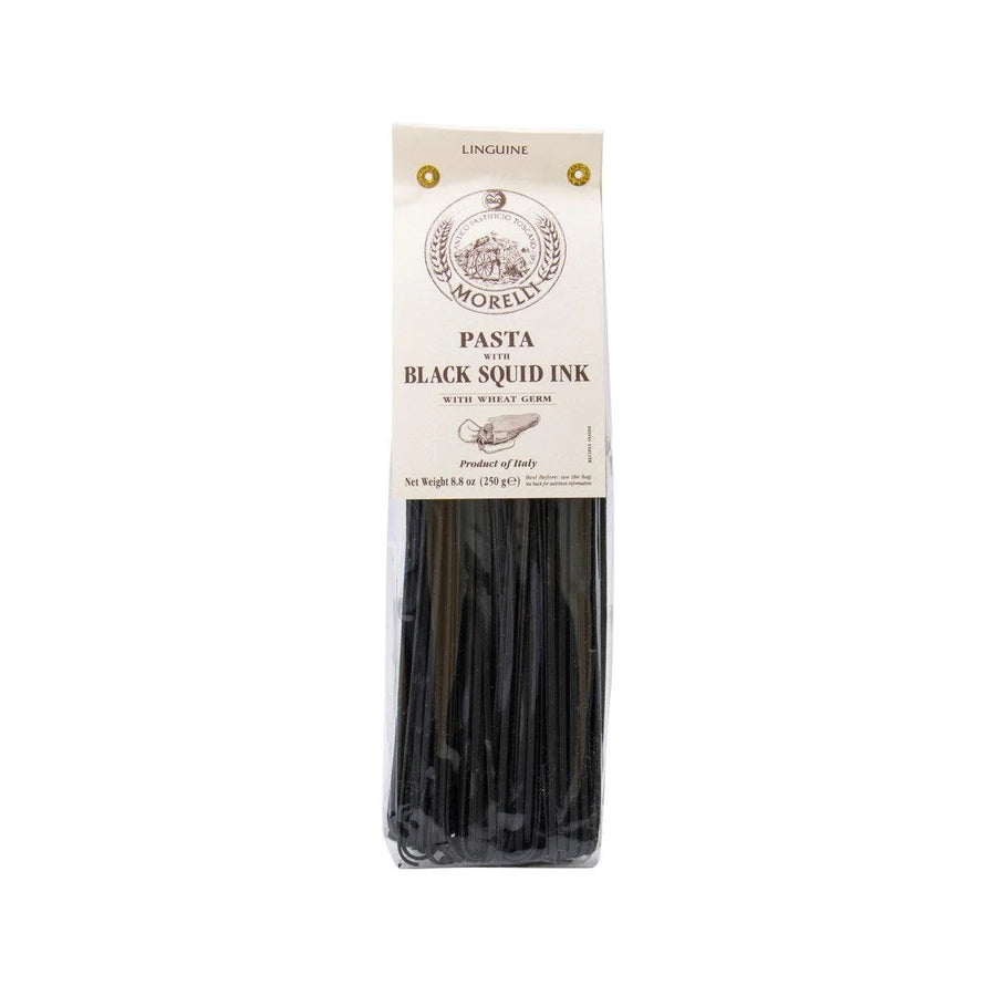 Spaghetti Pasta with Squid Ink 