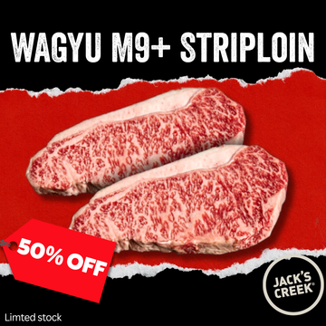 【半價】冰鮮M9+和牛西冷扒（Jack's Creek出品）