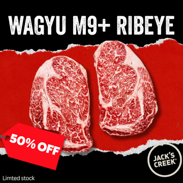 【半價】冰鮮M9+和牛肉眼扒（Jack's Creek出品）