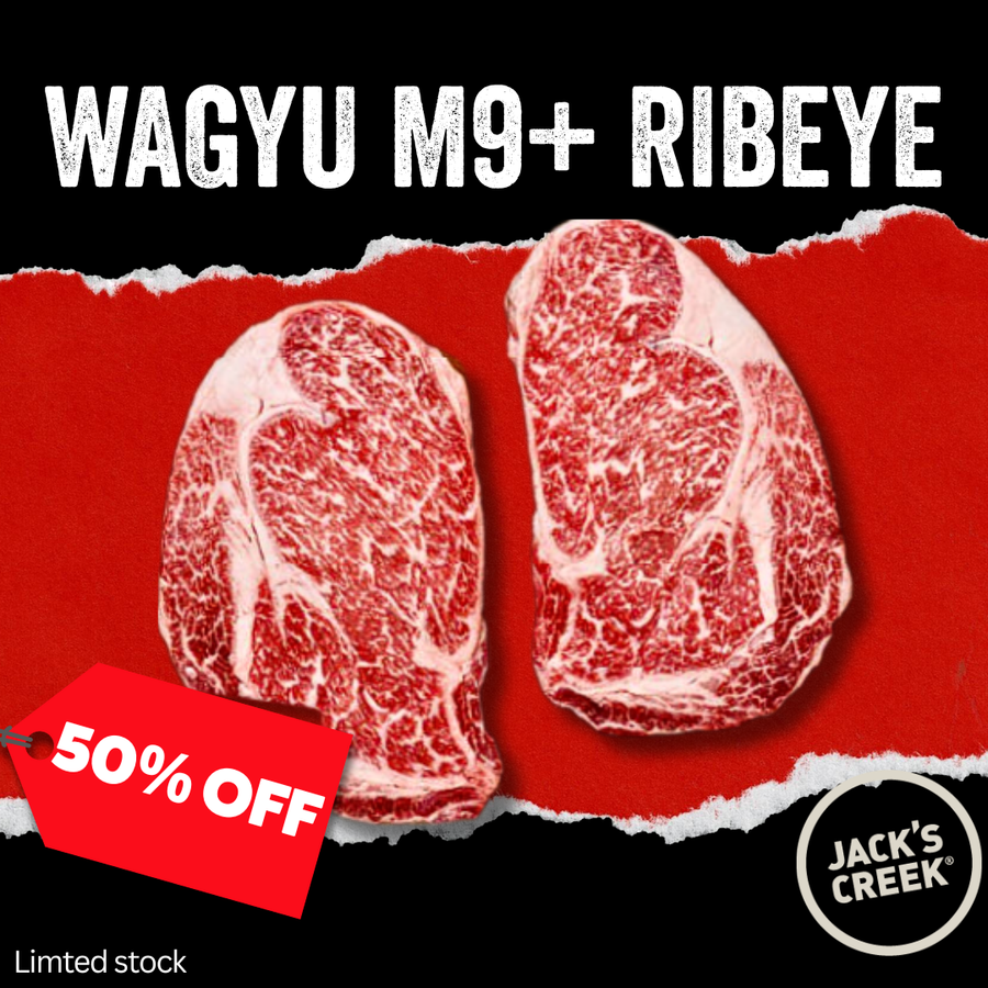 【半價】冰鮮M9+和牛肉眼扒（Jack's Creek出品）