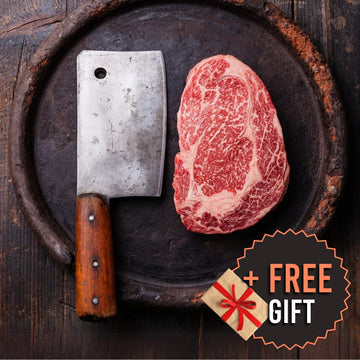 Chilled Wagyu M9+ Ribeye 1kg + FREE Gift Worth $300