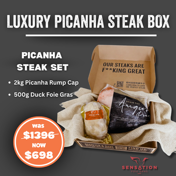 【半價】奢華牛臀蓋扒+法式鴨肝禮盒