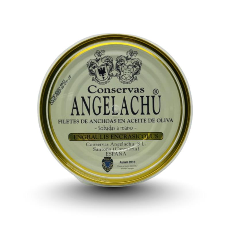 Cantabrian Anchovies in Oil by Conservas Angelachu 280g Conservas Angelachu
