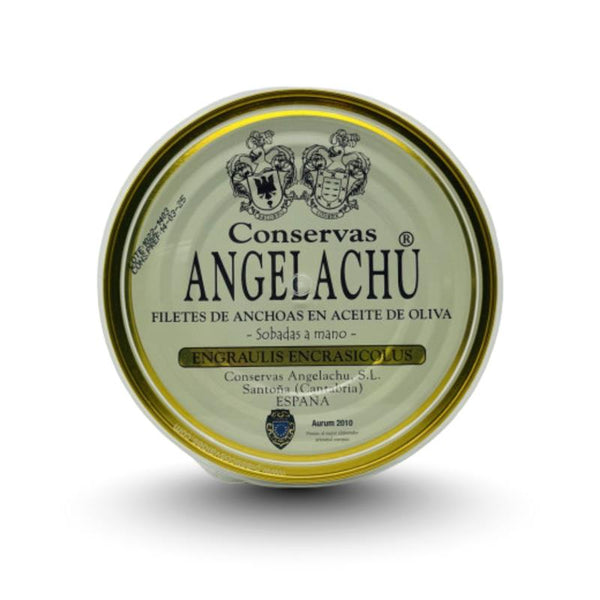 Cantabrian Anchovies in Oil by Conservas Angelachu 280g Conservas Angelachu