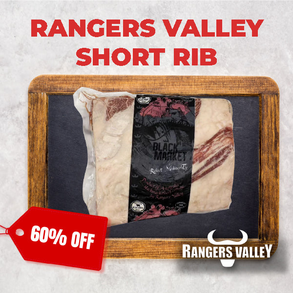 60% Off - Chilled M3-5 Rangers Valley Short Rib  1.9 - 2.2kg