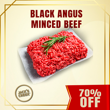 70% Off - Frozen Grass Fed Black Angus Beef Mince