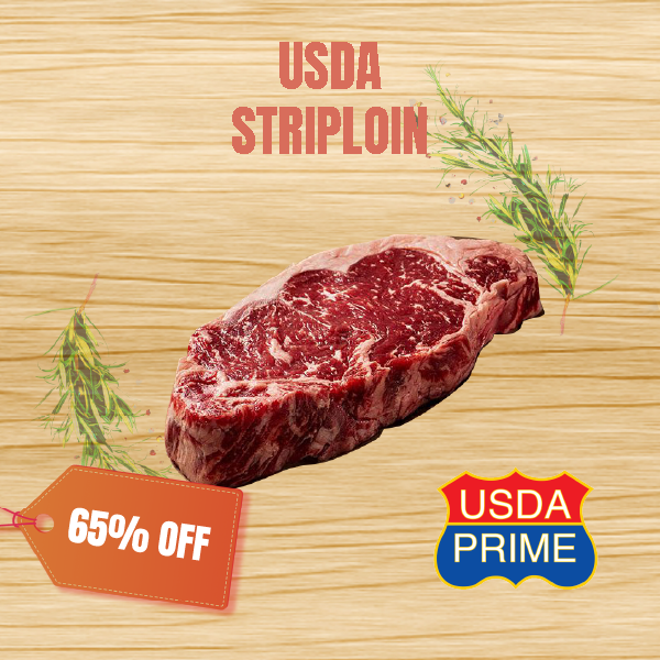 【特價優惠】急凍USDA Prime西冷扒2公斤