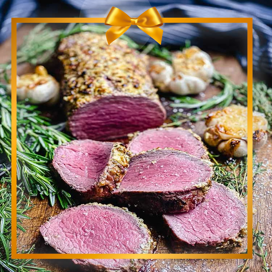 Chilled Black Angus Christmas Tenderloin Roast Kit 2.5kg