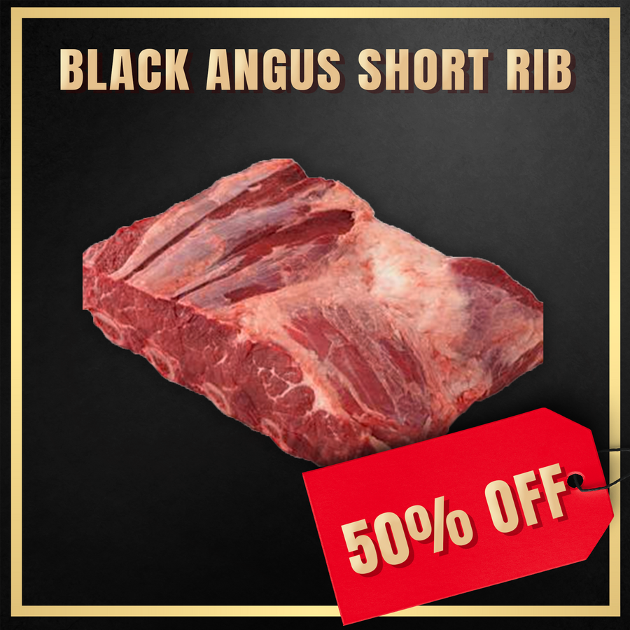 50% Off - Black Angus Short Ribs 2.7 - 3kg