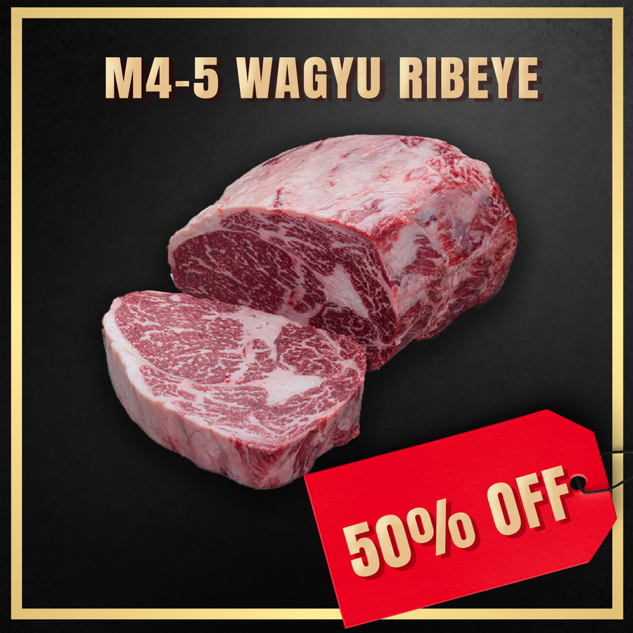 50% Off - Chilled Wagyu M4-5 Ribeye (ME20)