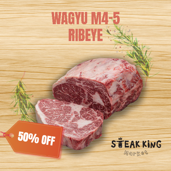 【半價】冰鮮澳洲M4-5和牛肉眼扒