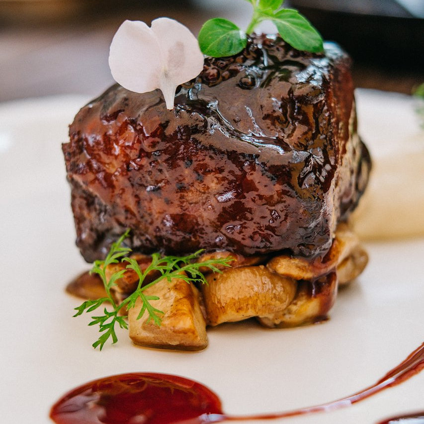 Frozen Angus Pure M9+ grain fed Beef Cheeks 850g (2 pieces)
