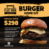 Frozen Flat Iron Burger - Make at Home Kit