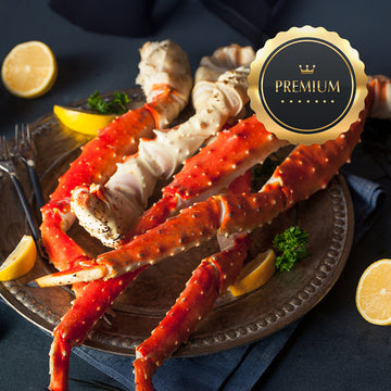 40% Off Premium Cooked Arctic King Crab Legs 1kg