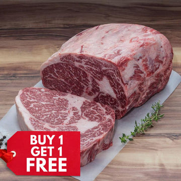 ME11 - Chilled Wagyu M3-4 Ribeye 2kg - Buy 1 get 1 free