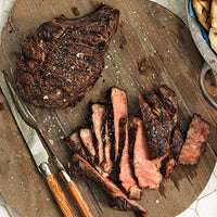 Jack Daniels infused Dry Aged M4+ Bone-In Ribeye by Angus Pure 4kg (4 x 1kg)