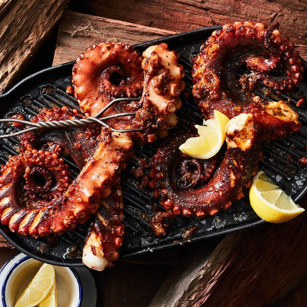 Frozen Cooked Premium Large Octopus Tentacles ~500g (2x250g)