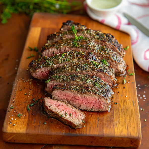 20% off Chilled Black Angus M2-3 Striploin 1kg