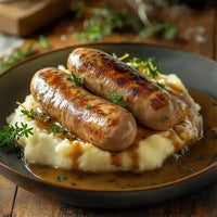 Frozen British Pork & Leek Sausages 500g