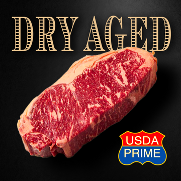 Dry Aged 45 Days USDA  Prime M3-4 Striploin 1kg