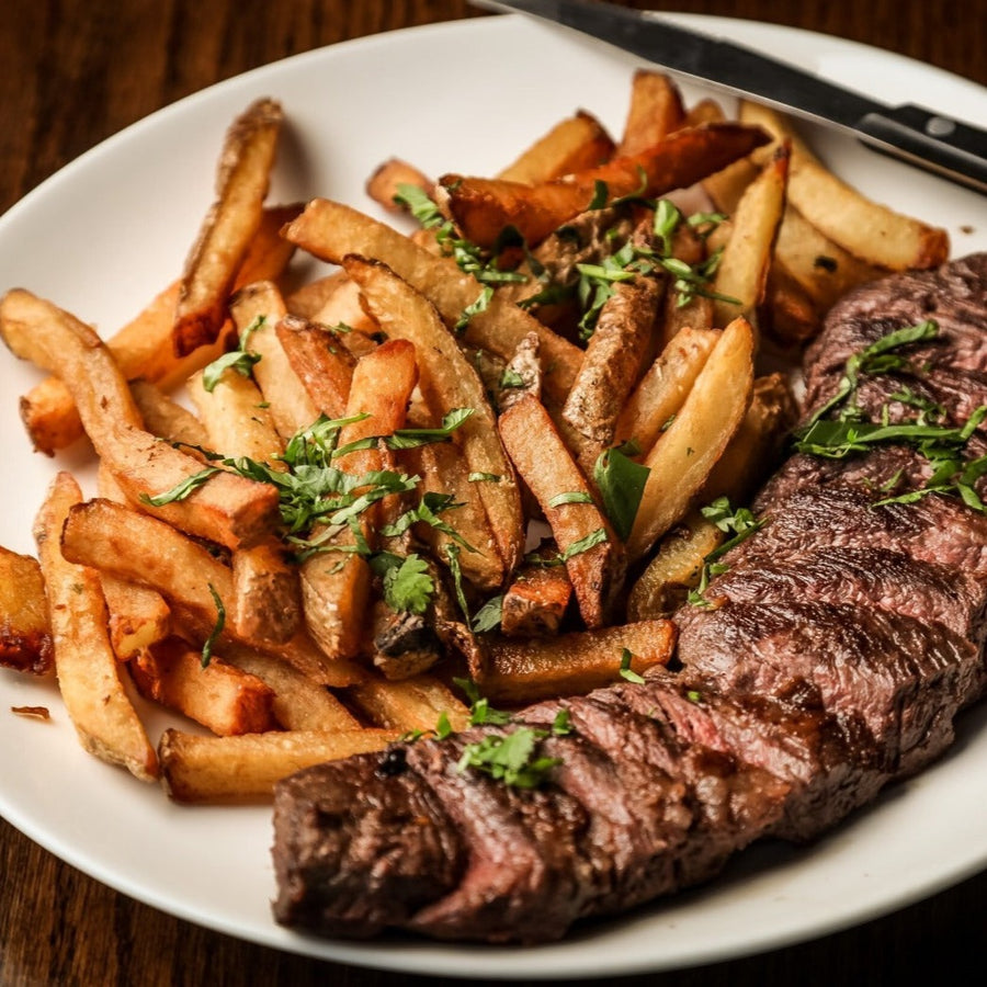 Free Meal at Flat Iron Steak  (Add to cart and spend $2k)
