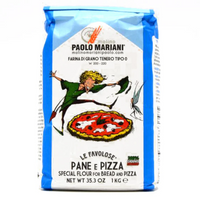 Wheat Flour "0" Bread & Pizza by Paolo Mariani 1kg Paolo Mariani