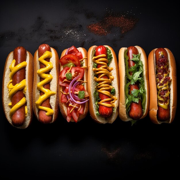 Frozen Smoked Beef Hot Dogs 1kg