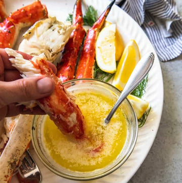 40% Off - Cooked & Frozen Arctic King Crab Legs 1Kg