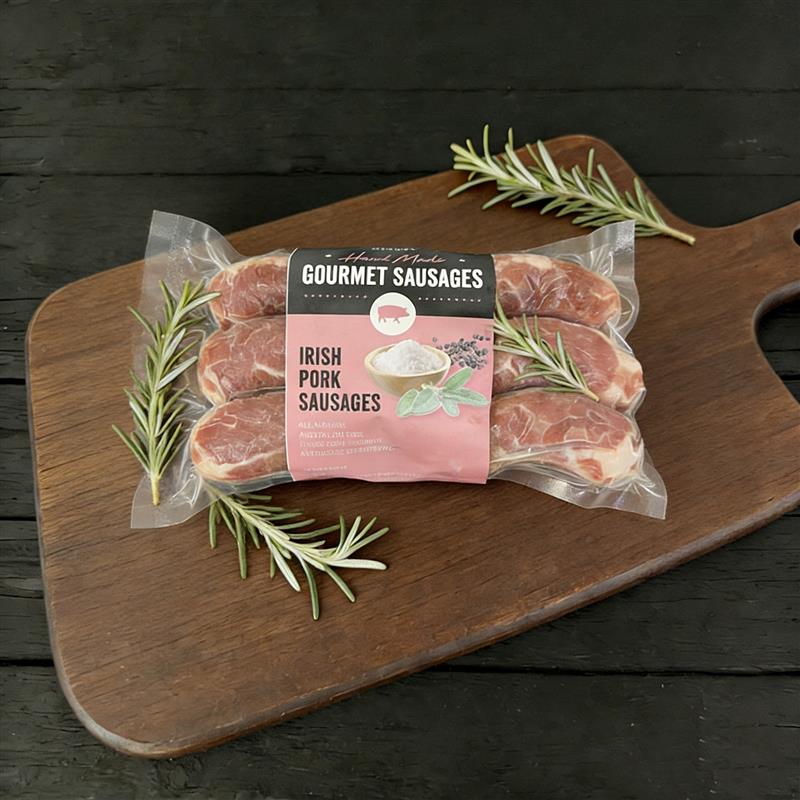 Frozen Irish Pork Sausages 500g